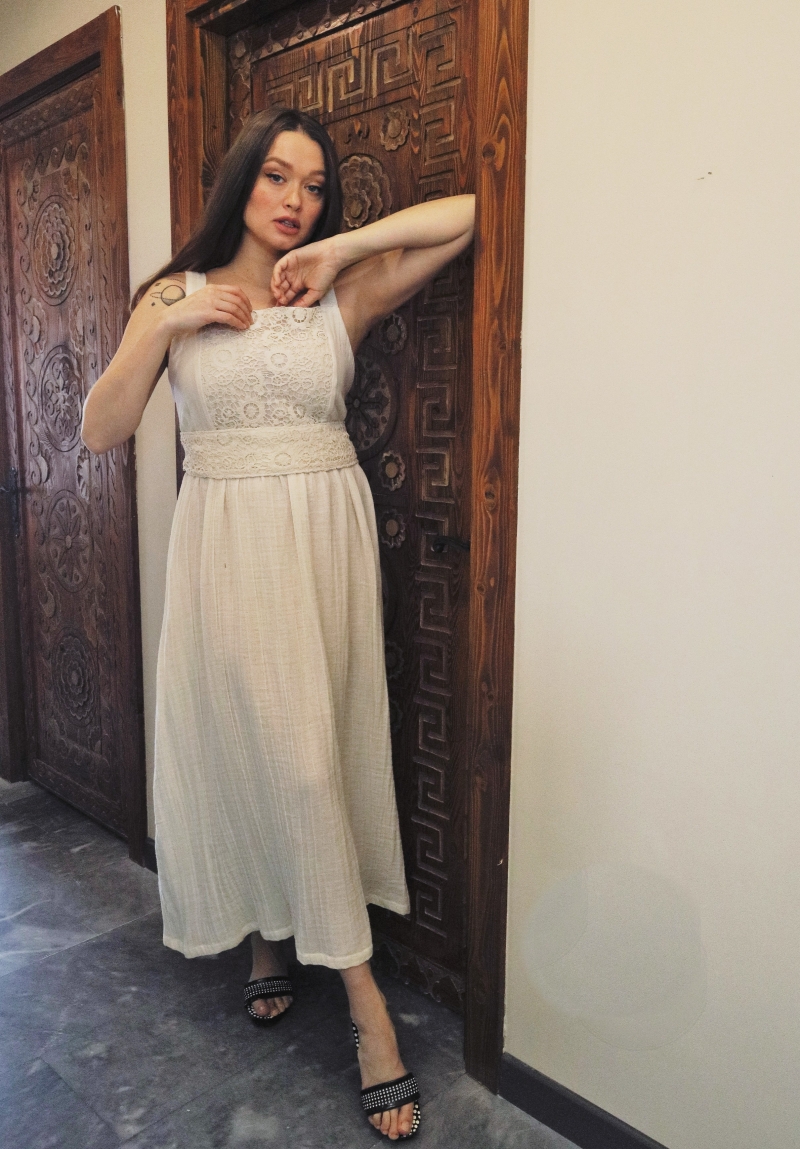 ARTENA ŞİLE FABRİC DRESS