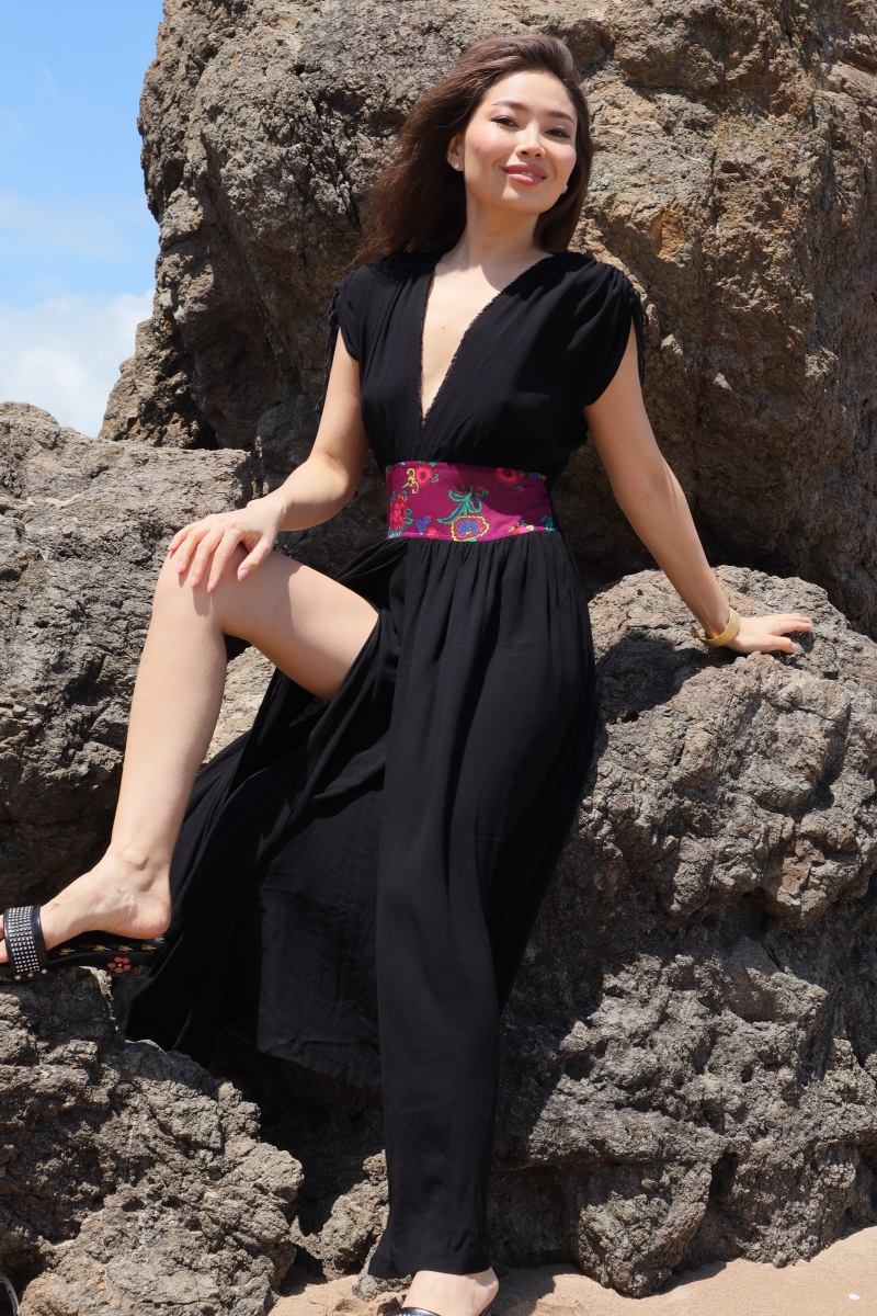 Helen Yazma Belt Dress