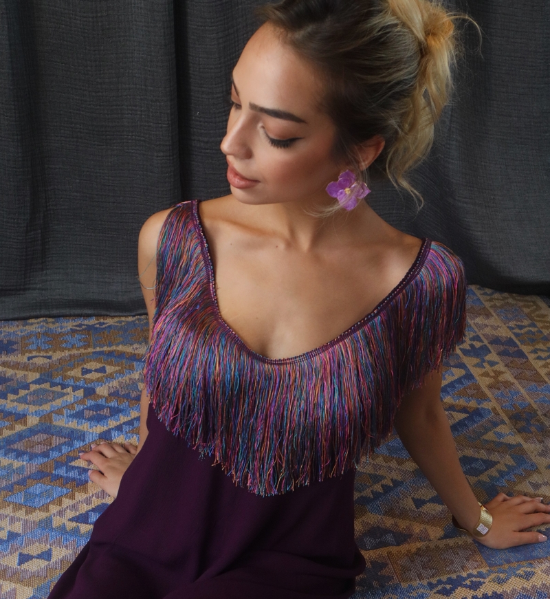 Jülide Boho Fringed Dress