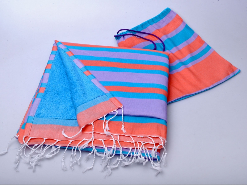 IBIZA PESTEMAL TOWEL WITH BAG