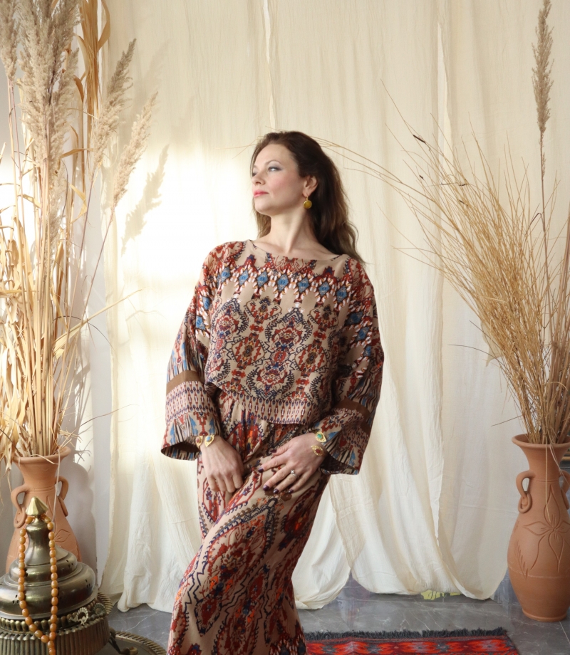 BAGHDAT KIMONO , PANTS, SHORT & TOP