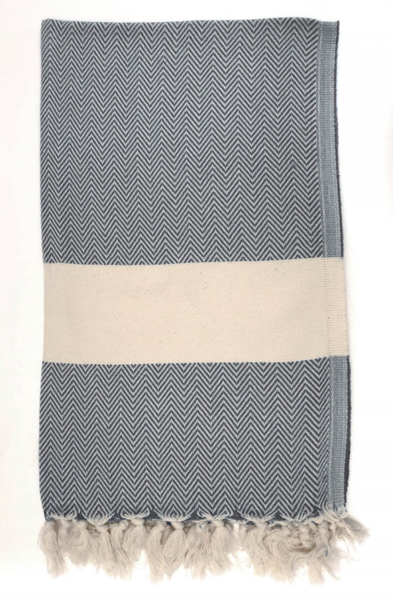 HERRINGBONE HAND TOWEL