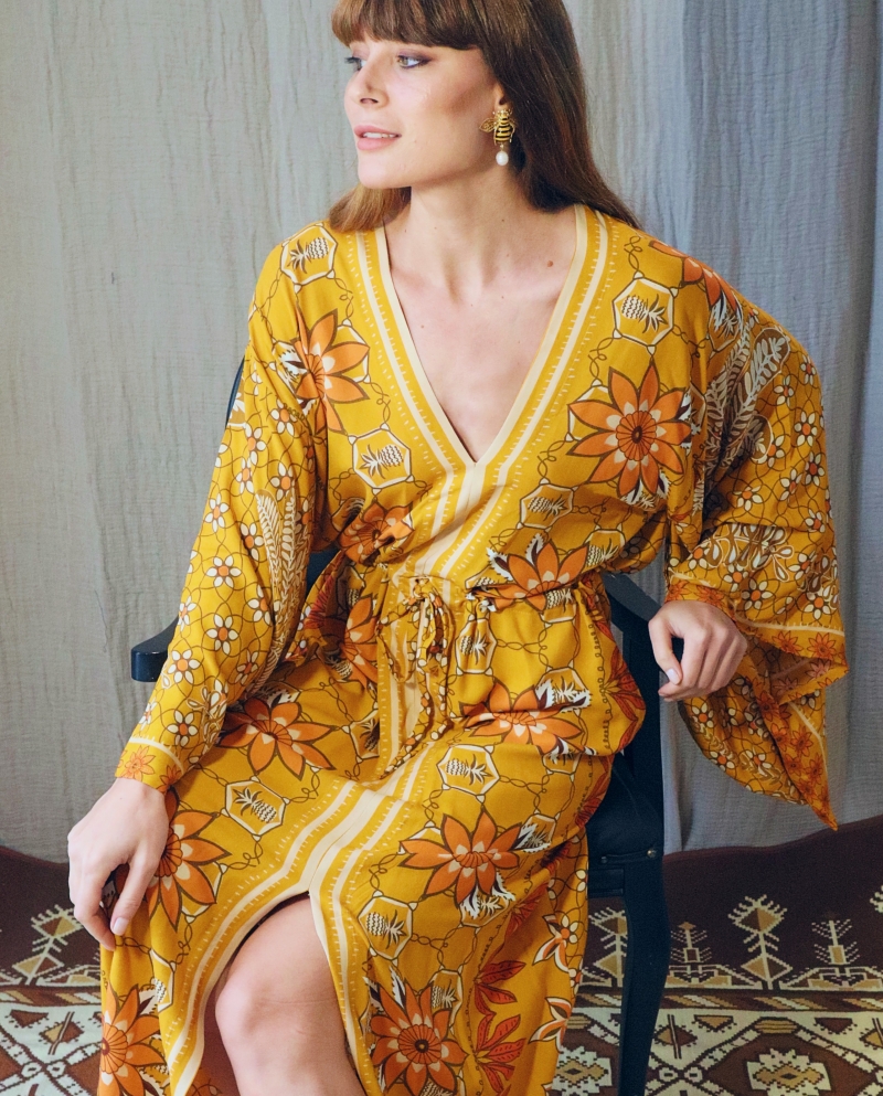 Giza Boho Maxi Dress