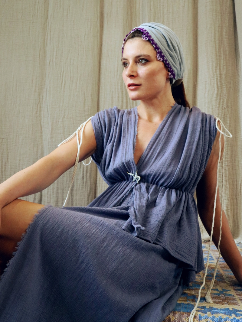 Yıldız Boho Style Maxi Dress