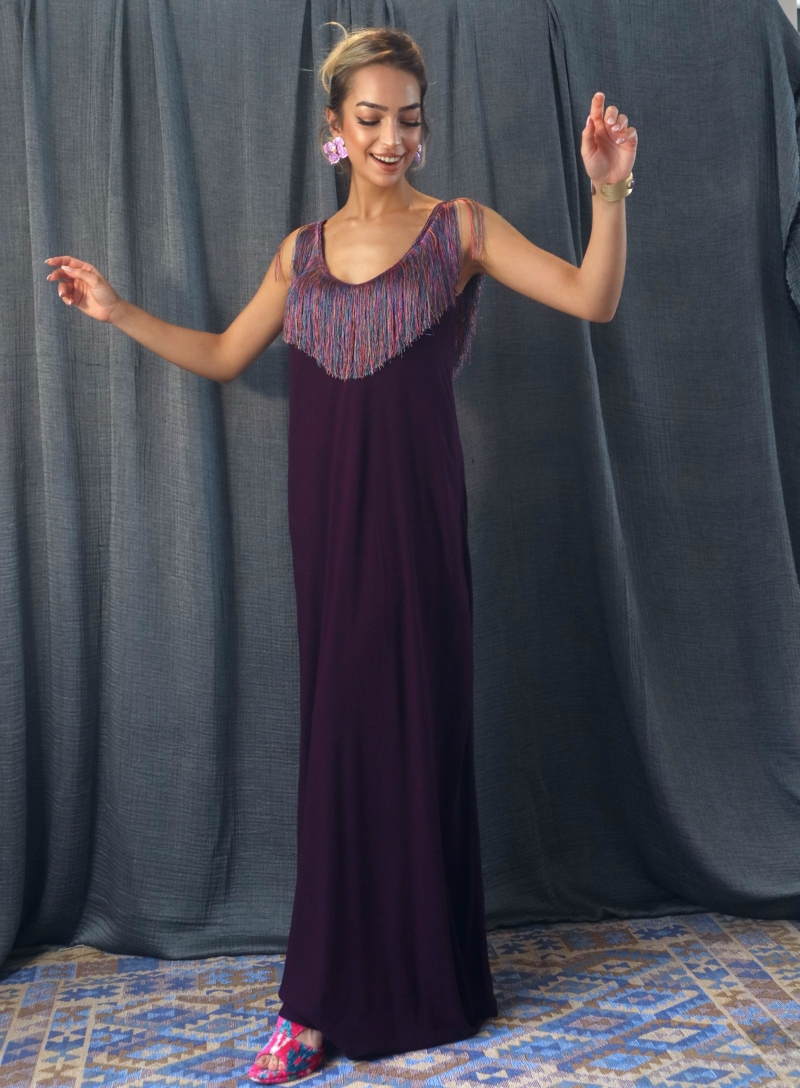 Jülide Boho Fringed Dress