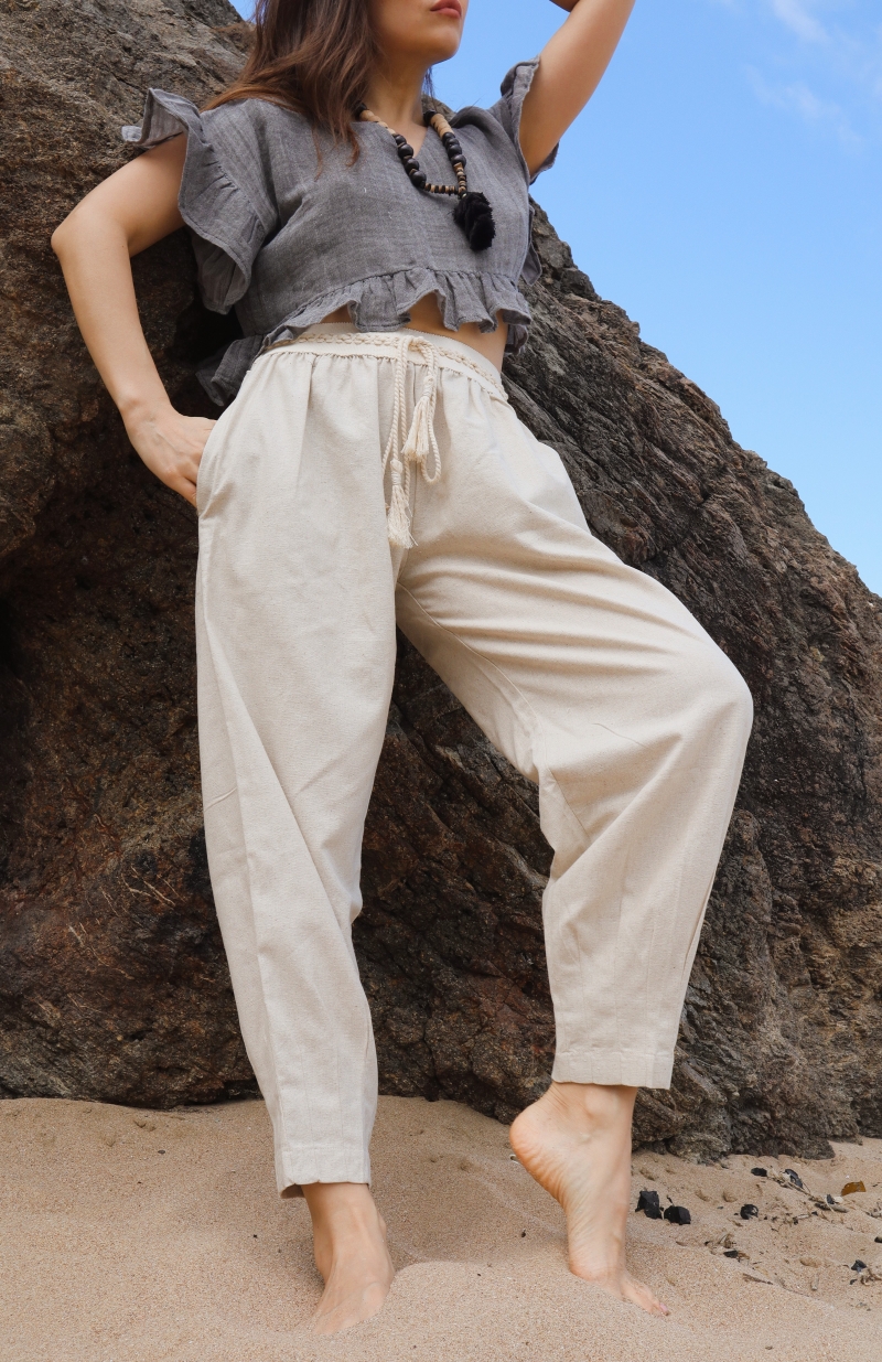 Lavanda Linen Şile Fabric 