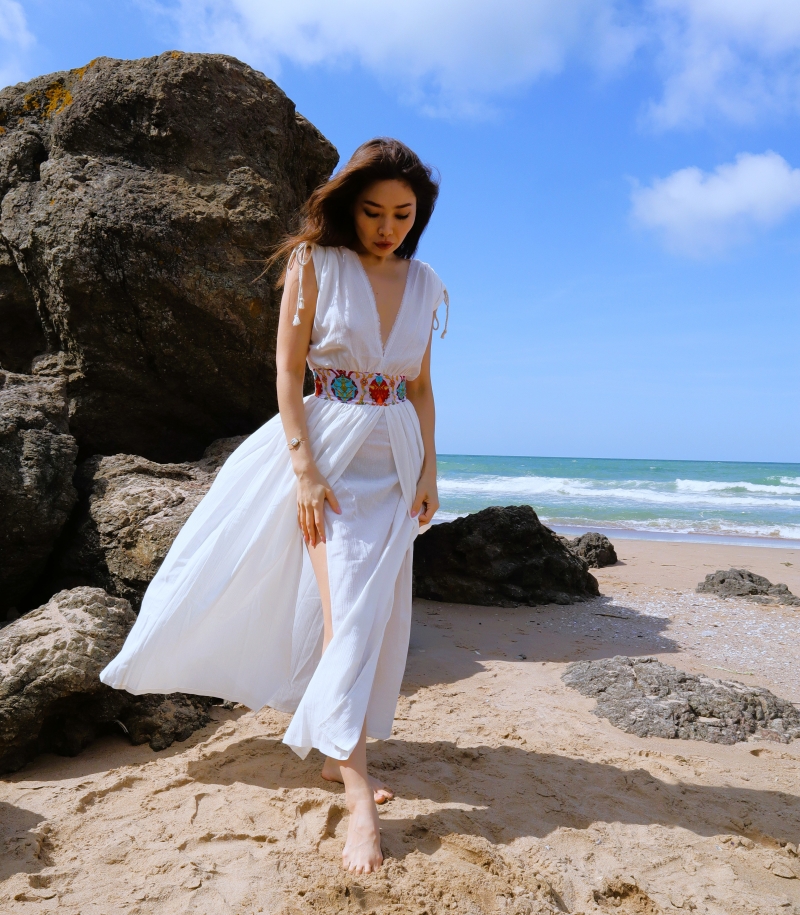 Helen Yazma Belt Dress