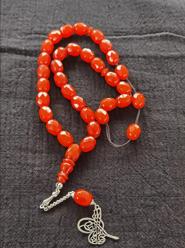 AMBER BOLD BEADS -33’lük büyük boncuk