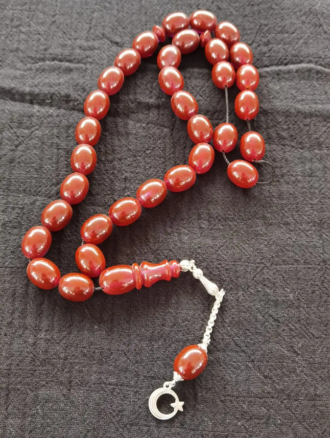 AMBER BOLD BEADS -33’lük büyük boncuk