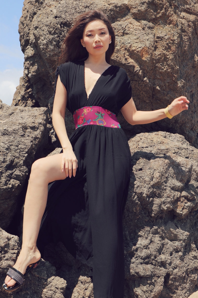 Helen Yazma Belt Dress