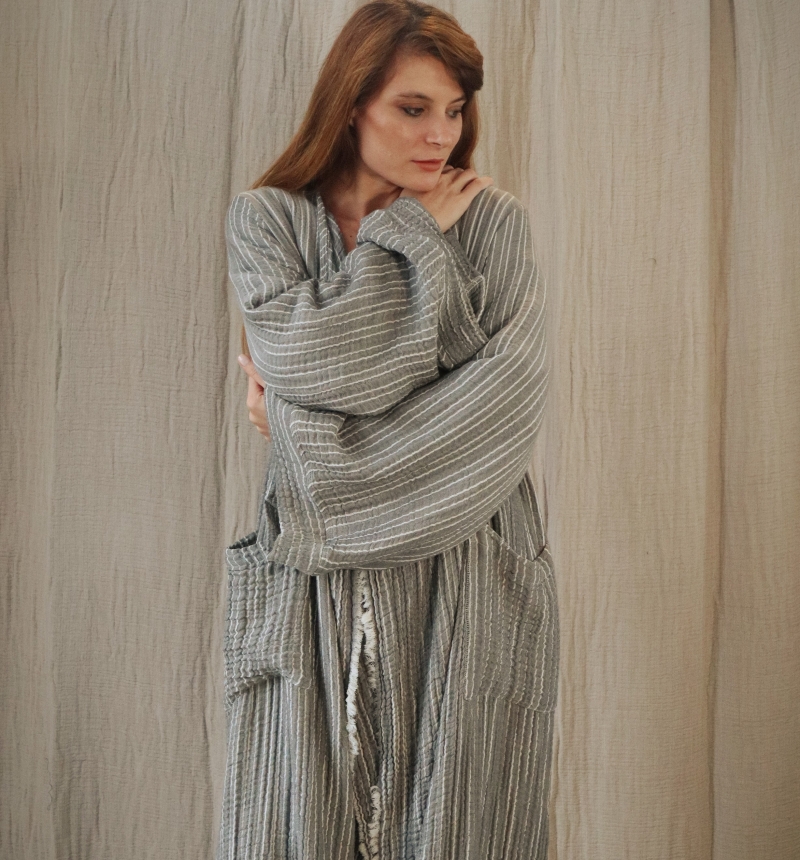 SWAN BOHO MUSLIN KAFTAN