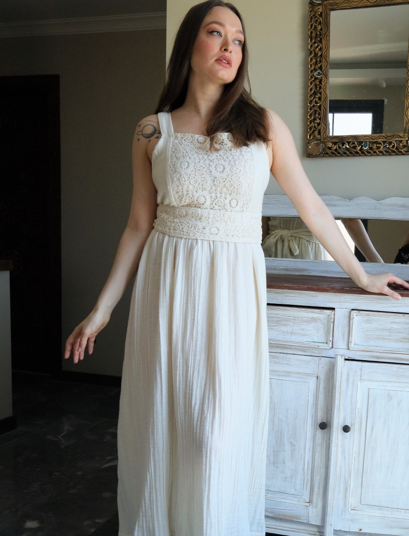 ARTENA ŞİLE FABRİC DRESS